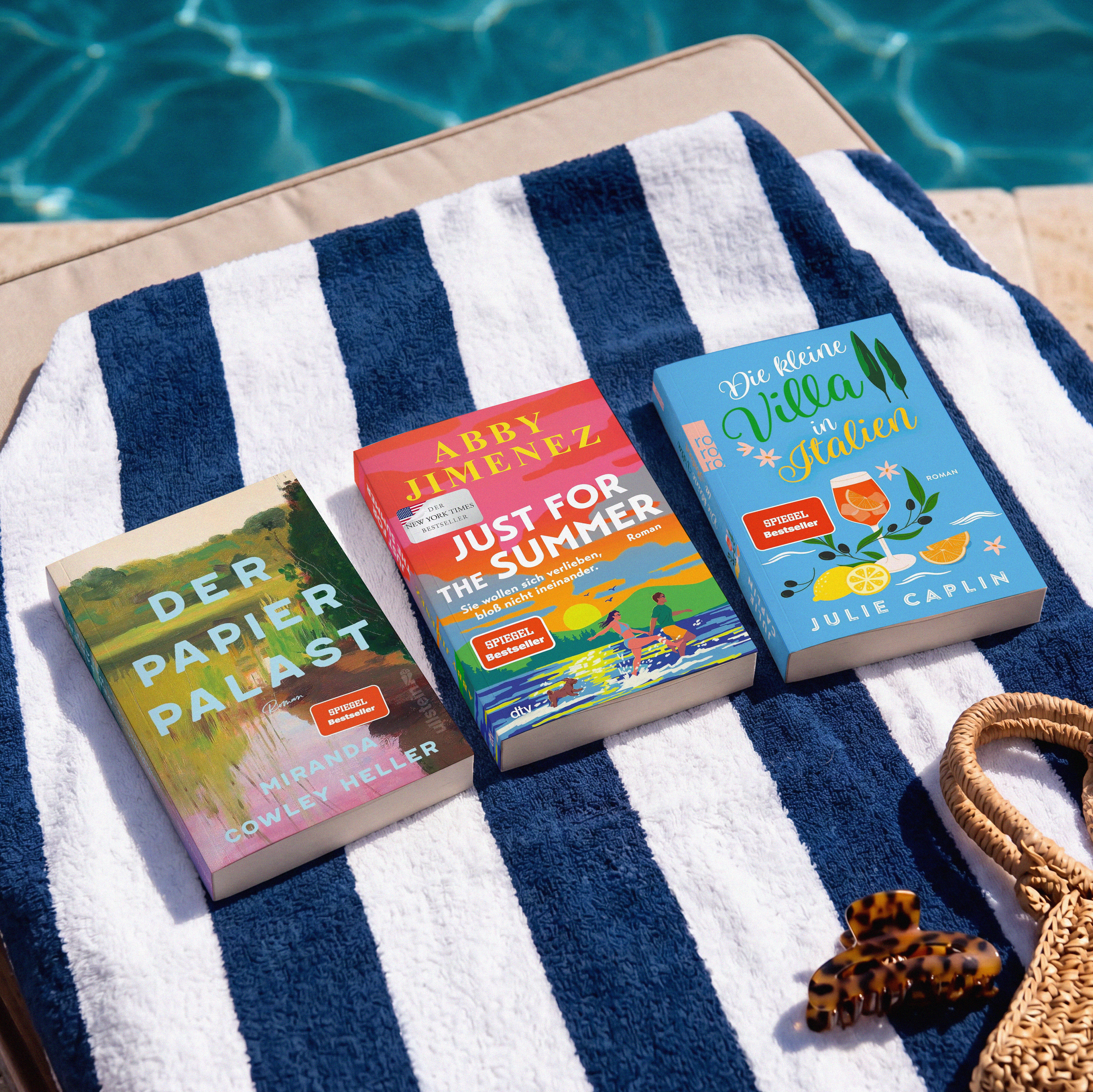 15 Bücher für den Sommerurlaub: Leichte Lektüre für entspannte Tage